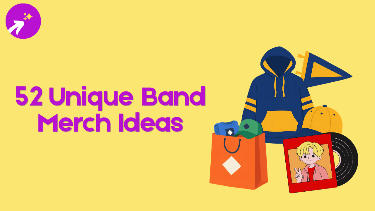 52 Music Band Merch Ideas Ranked by Cost, Profit Potential & Fan Appeal