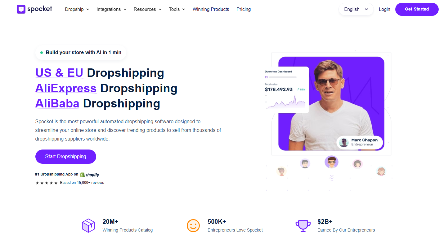 Spocket Jewelry Dropshipping