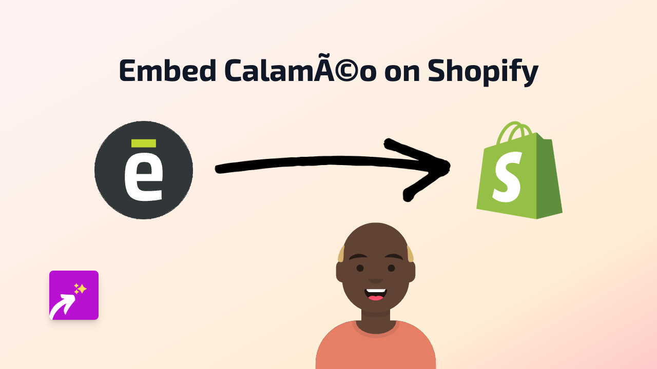 How to Embed Calaméo Documents on Your Shopify Store Using EmbedAny