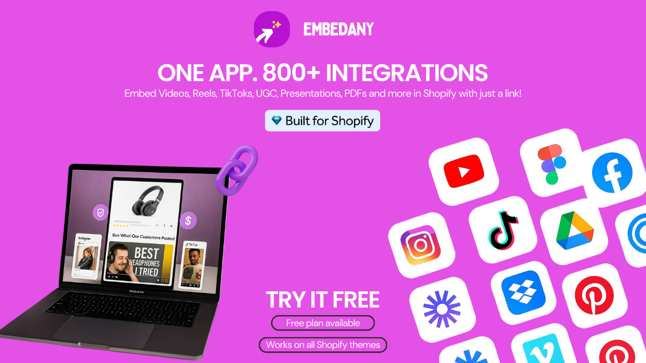 embedany banner