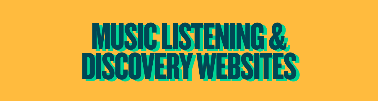 Music listening and discovery websites